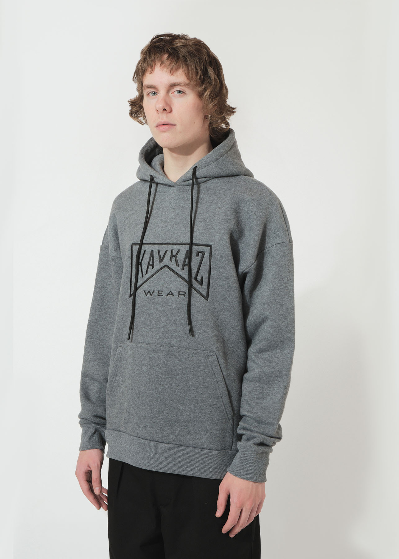 picture KAVKAZ WEAR oversized embroidered flag logo hoodie from the store KAVKAZWEAR