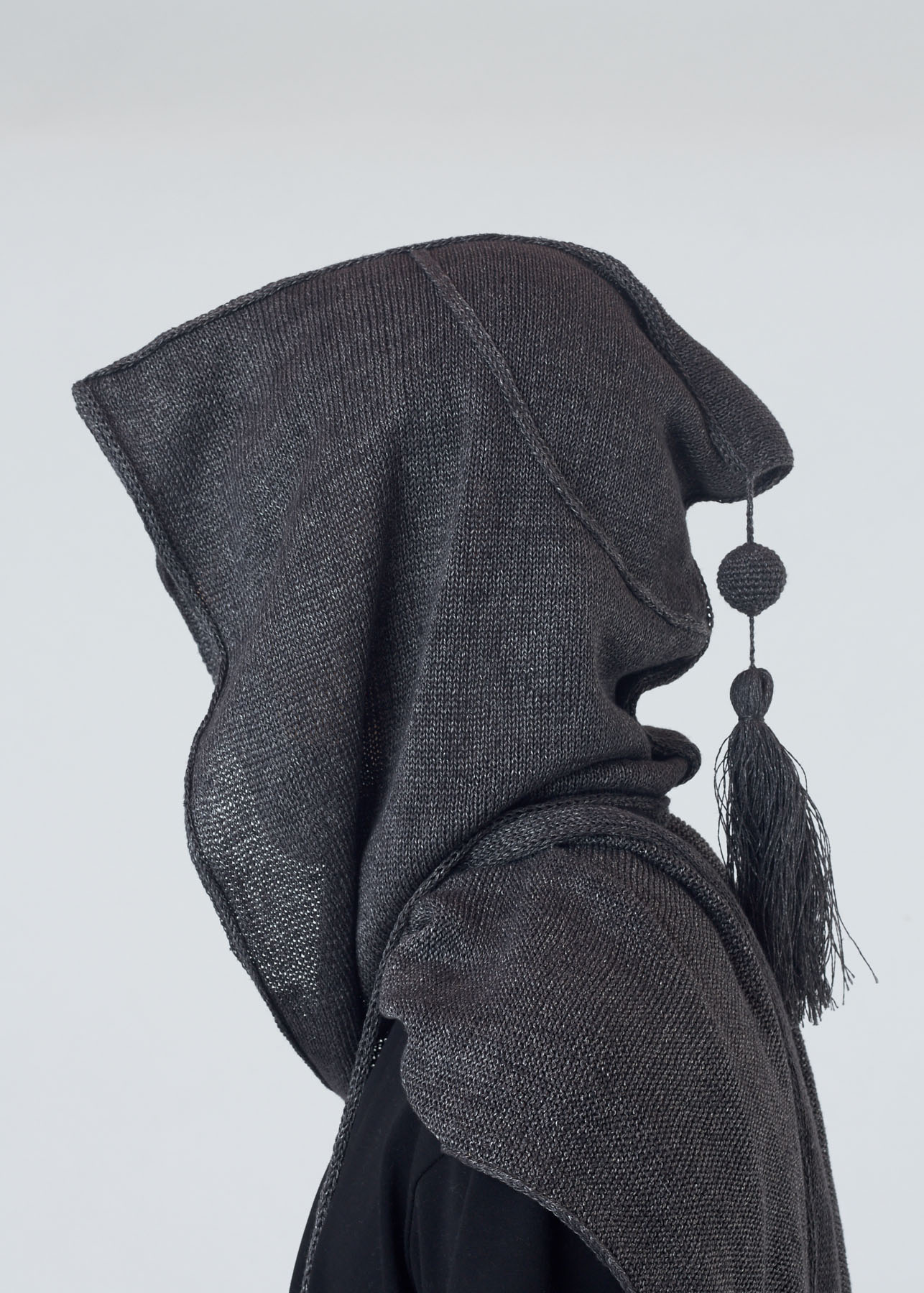 picture Abkhazian hood (bashlyk) in grey from the store KAVKAZWEAR